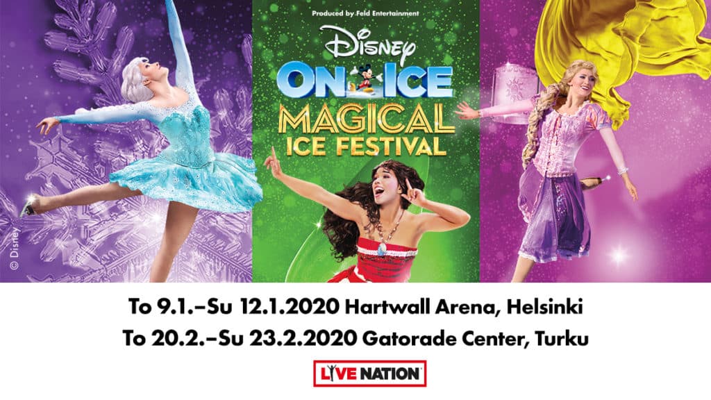 Disney On Ice Magical Ice Festival Ticketmaster Suomi Blogi