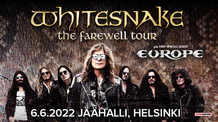 Whitesnake 2022 Helsinki