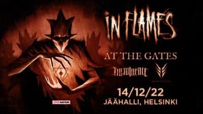 In Flames, At The Gates, Imminence, Orbit Culture - 14.12.2022 Helsingin Jäähalli - Live Nation