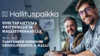 Hallituspaikka 2022 - Tampereella tapahtuma yrityksille ja hallitustyötä tekeville