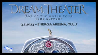 Dream Theater Oulun Energia Areena 3.2.2023 liput