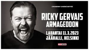Ricky Gervais Suomeen 2023 | Ticketmaster Suomi Blogi