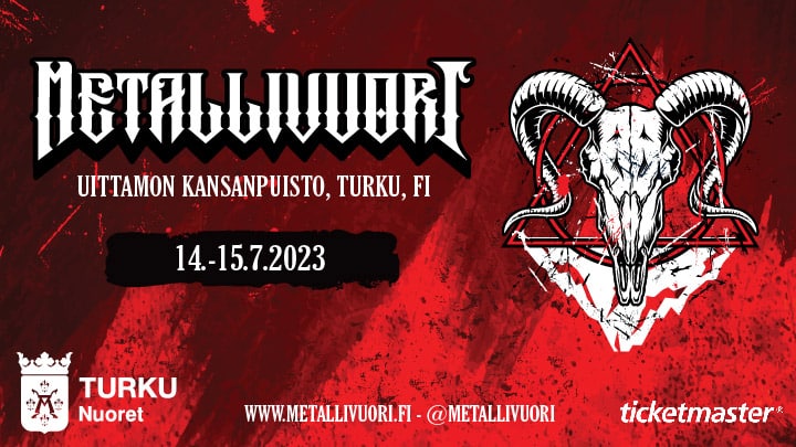 Metallivuori - Kansanpuisto, Turku - 14.-15.7.2023 - metallivuori logo