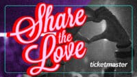 Share The Love - Ticketmaster - Ystävänpäivä 2023