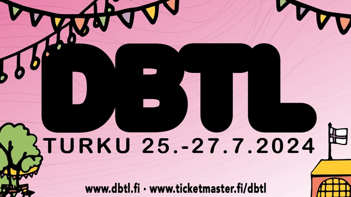 DBTL Turussa heinäkuussa 2024 – kaikki esiintyjät julki