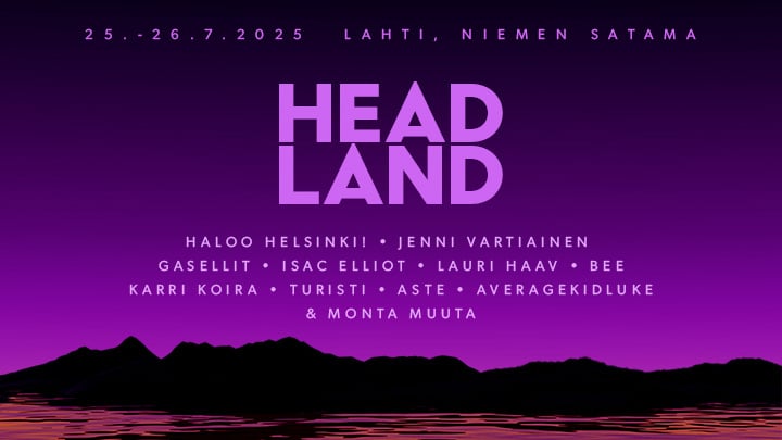 Headland 2025 – ensimmäiset artistit julki!