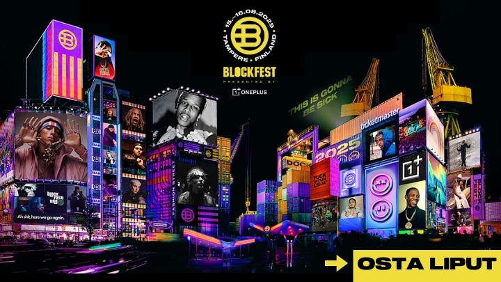 Blockfestin ohjelma valmis – mukana Morad ja 10 uutta kotimaista nimeä
