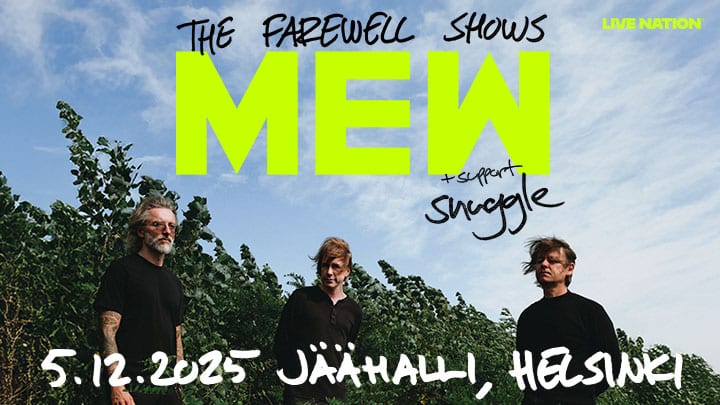 mew - 5.12.2025 helsingin jäähalli