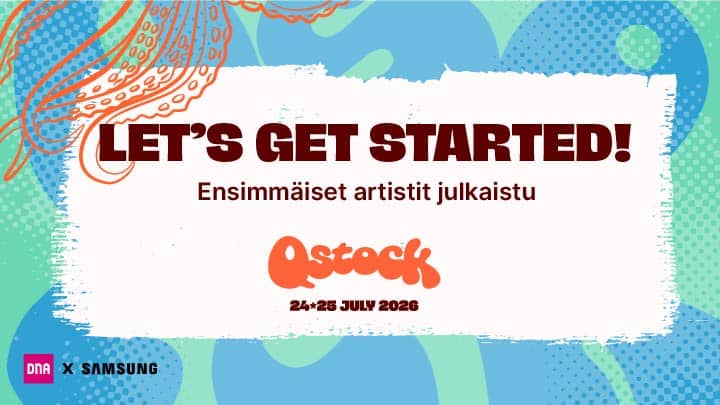 Qstockin 2026 lipunmyynti alkaa – ensimmäiset artistit julki!