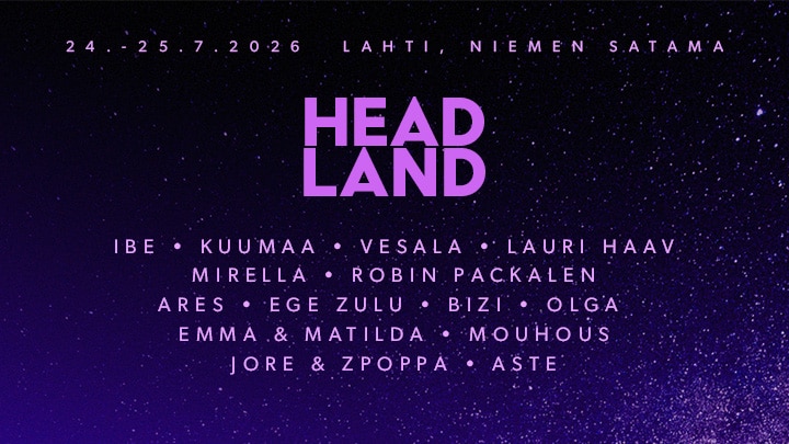 Headland 2026 laajentaa ohjelmistoaan – lisää kotimaisia kärkinimiä Lahden Niemen satamaan
