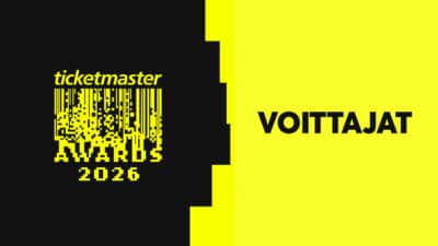 Ticketmaster Awards 2026 voittajat