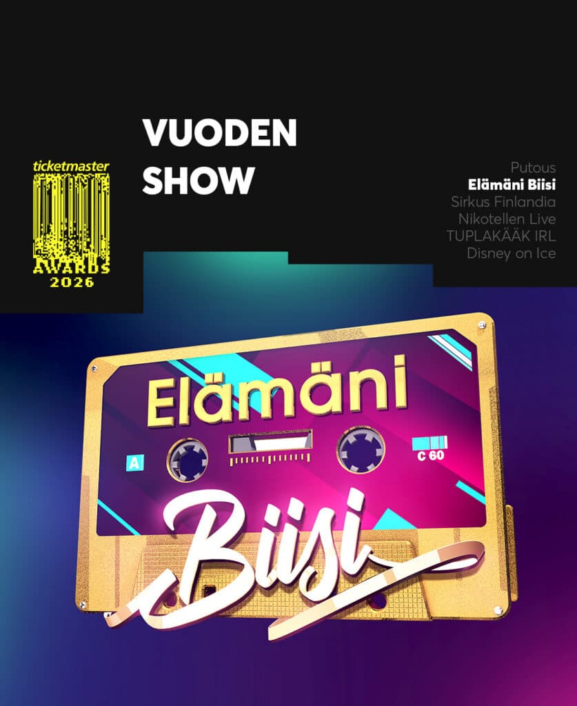 vuoden show -voittaja Elämäni Biisi