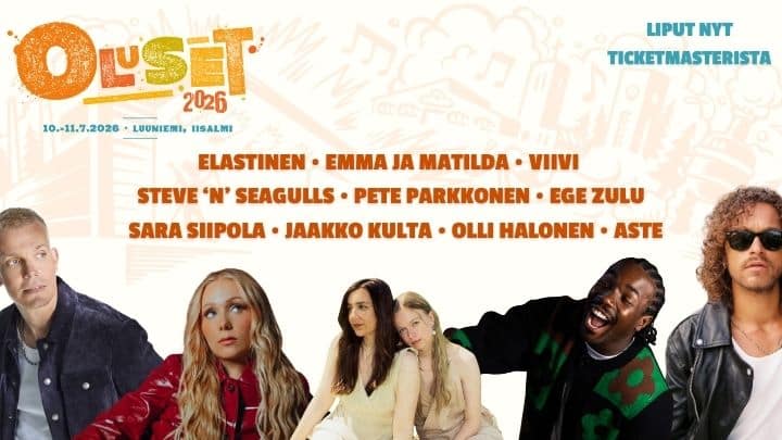 Oluset palaa uudistuneena – Iisalmen kesän kohokohta 10.–11.7.2026
