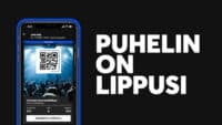 Puhelin on lippusi