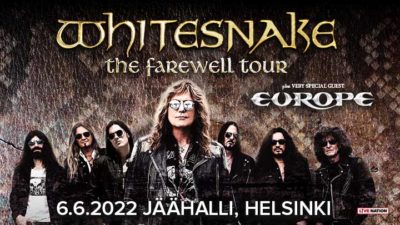 Whitesnake 2022 Helsinki