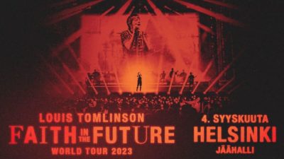 Louis Tomlinson Faith In The Future -kiertue 4. syyskuuta Helsinki Jäähalli