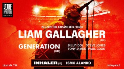 Liam Gallagher Kaisaniemenpuisto Helsinki 2023