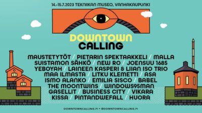 Downtown Calling 2023 - esiintyjät ja liput